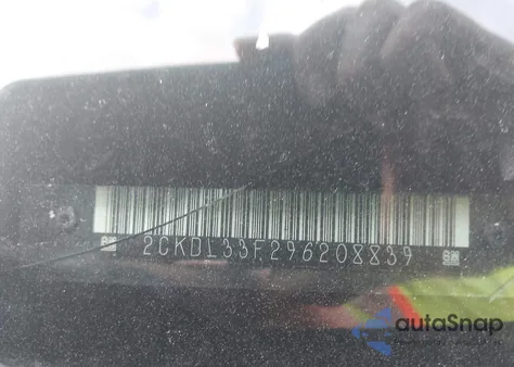 2009 Pontiac Torrent из США, поврежденный, VIN 2CKDL33F296208839